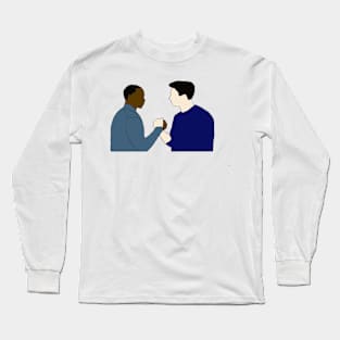 sam and bucky a friend in common Long Sleeve T-Shirt